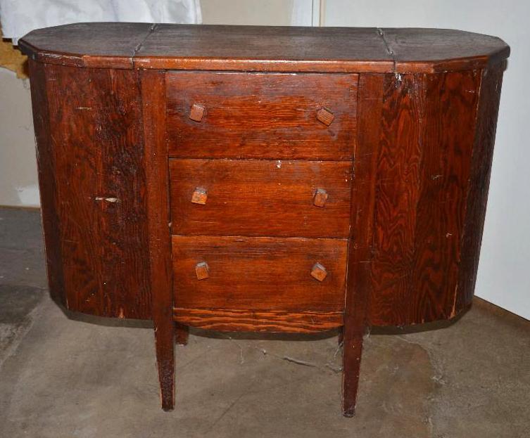 Antique Martha Washington sewing cabinet. 32x...