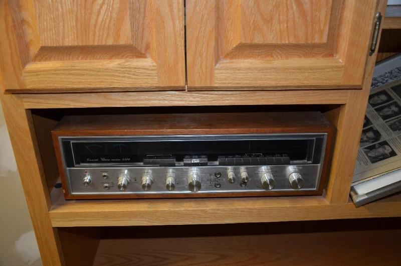 Vintage Sansui 5500 Stereo receiver. Powered ...