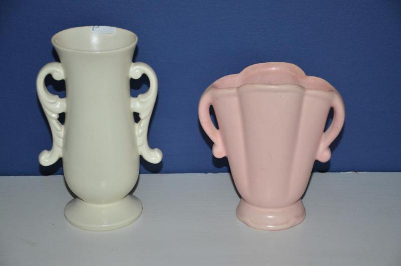 2 Red Wing vases. one says 1351 Red Wing. 9&q...