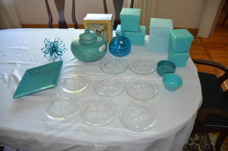 Waechtersbach West Germany glass ware, 8 clea...