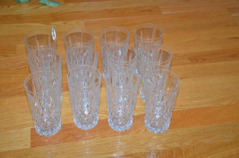 German lead crystal tumblers. 12 tumblers...
