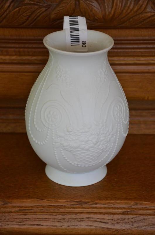 AK Kaiser Germany white vase 7&quot tall...