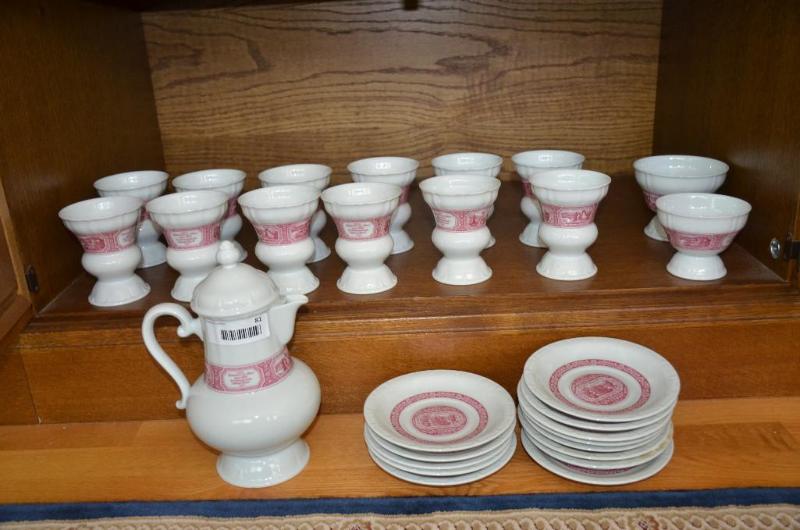 Vintage Heinrich West Germany coffee set, cup...