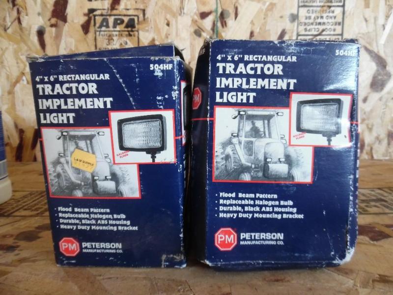 Tractor lights