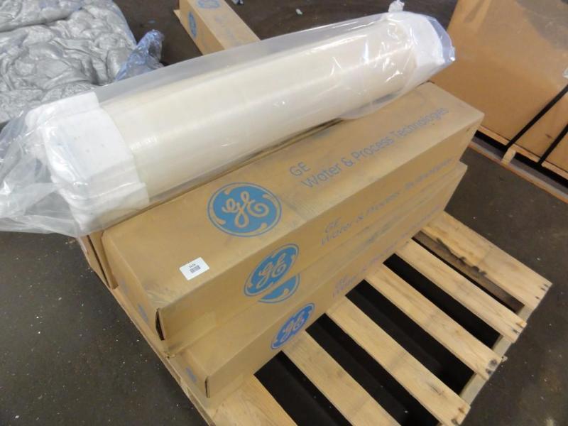 lot 106 image: (6) GE Water & Precess Technology Water FiltersModel AK8040FPart No 1206820