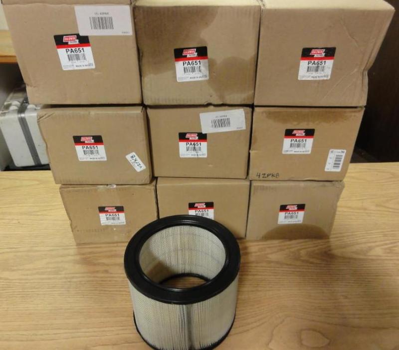 lot 116 image: (9) NEW Baldwin Filters Part No. PA651