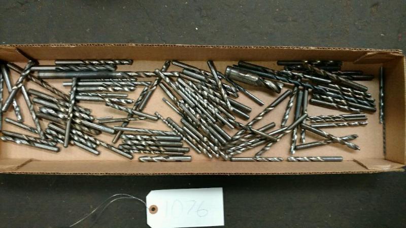 lot 119 image: Lot of assorted high speed steel drill bits...