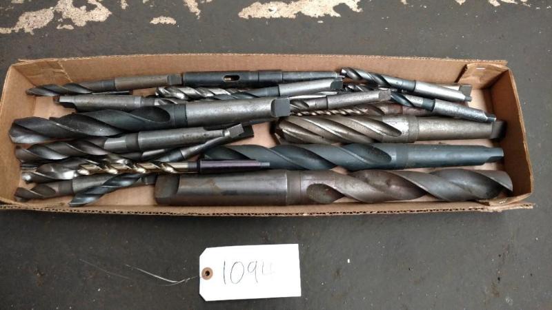 lot 129 image: Lot of assorted Morse Taper Drill Bits from 5...