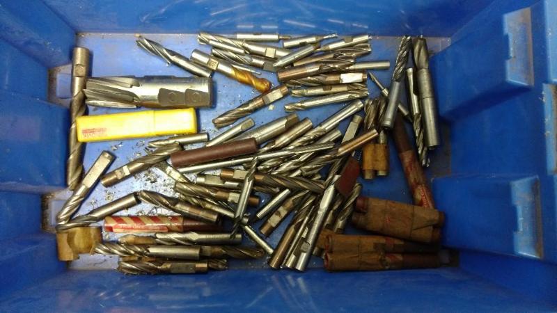 lot 151 image: Lot of assorted Tooling to include end mills,...