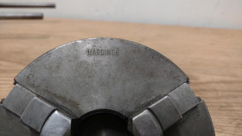 lot 158 image: Hardinge&nbsp3-Jaw Chuck with 1" straig...