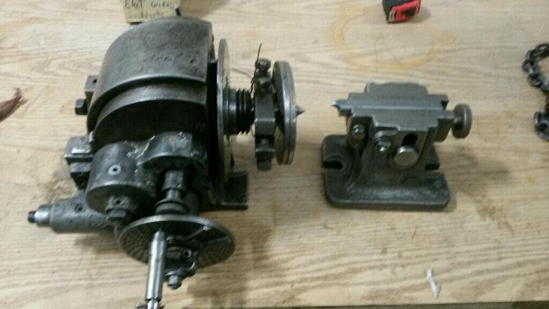 lot 16 image: Dividing Head and Tail Stock...