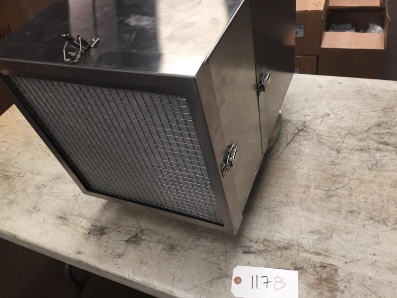 lot 181 image: American Ultraviolet Co Stainless Steel 8 Ultraviolet Forge