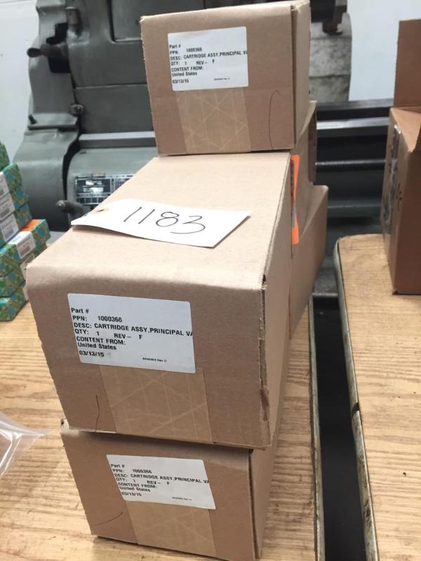 lot 185 image: Lot of (5) Cartridge Assemblies New Old Stock