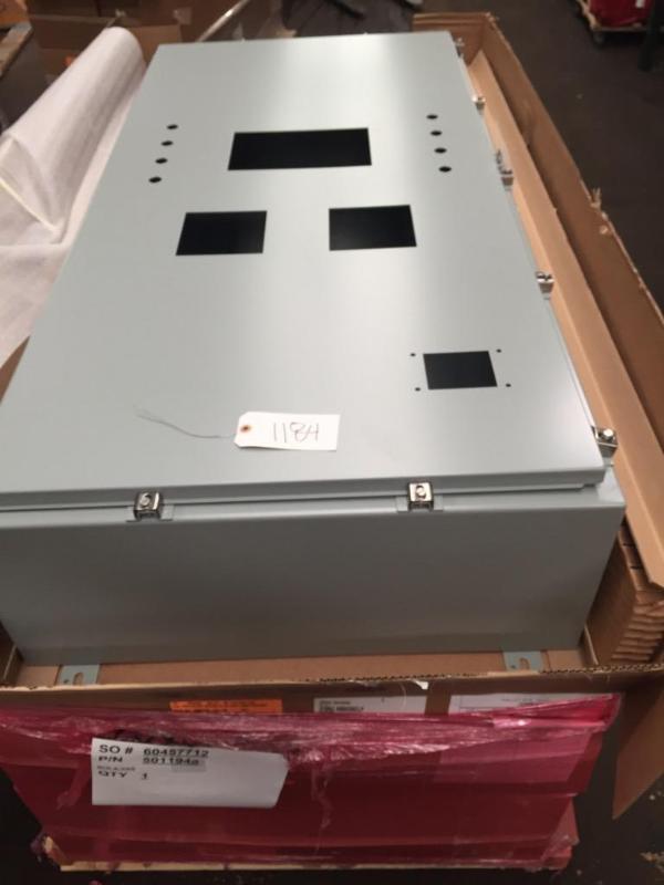 lot 186 image: (3) Cat No A60H36CLPSPL Enclosure Type 4 En...