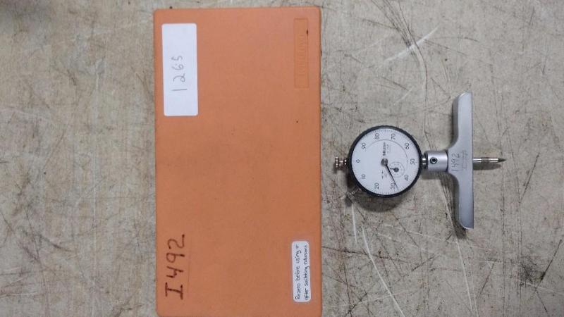 lot 251 image: Mitutoyo Depth Gage Serial 602572...