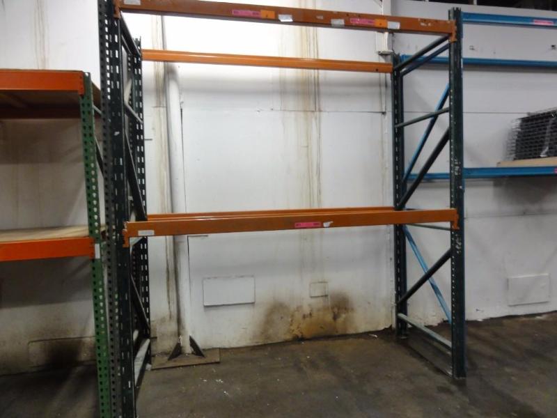 lot 26 image: 1- Section of Heavy Duty Pallet Racking (2) 4...