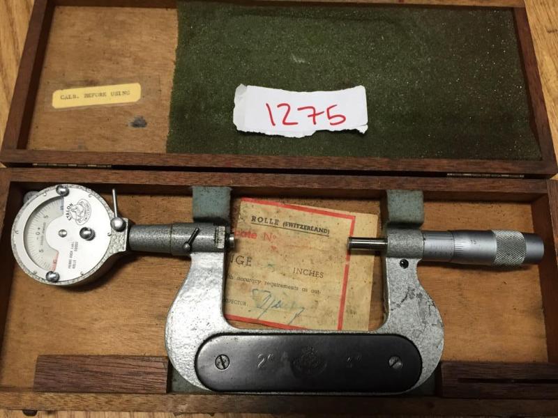 lot 261 image: Etalon Micrometer 2-3