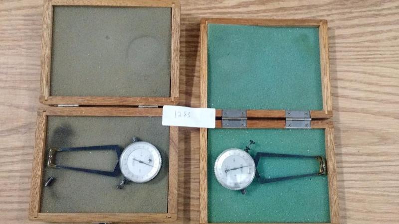 lot 268 image: Lot of 2 Fowler Caliper Gauges