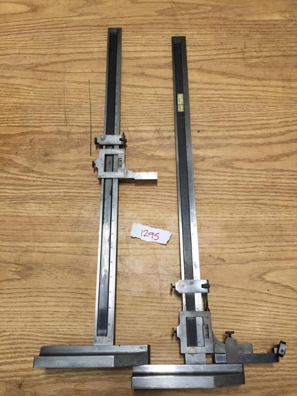 lot 277 image: Lot of (2) 25 Starrett #454 Transfer Stands