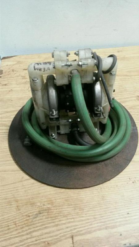 lot 309 image: Lutz Non Metallic Diaphragm Pump 12" Se...