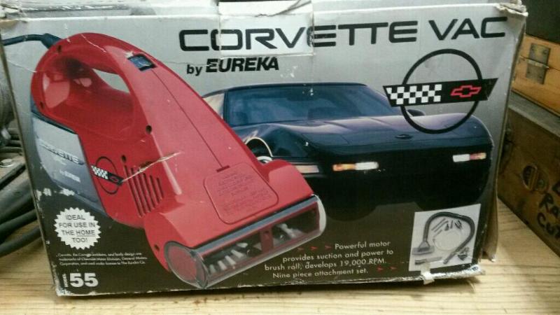 lot 311 image: Corvette Vac by Eureka Model# 55 Serial# 9318...