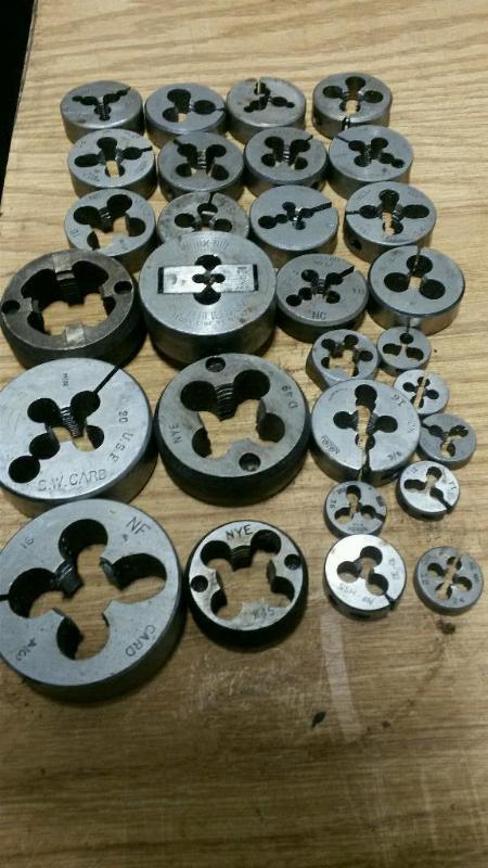 lot 318 image: Miscellaneous Sized and Branded Dye Threaders...