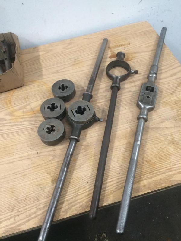 lot 323 image: Assorted dies and handles as shown including ...