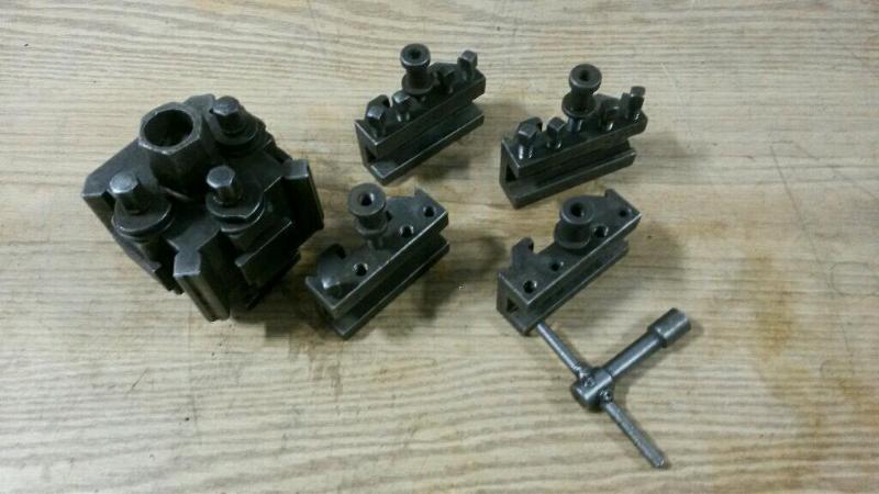 lot 329 image: Quick Change lathe tool post...