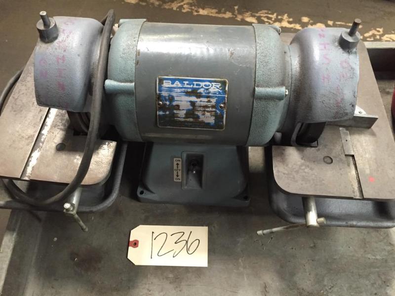 lot 38 image: Baldor Model 510 Carbide Grinder, 12 HP 208-...