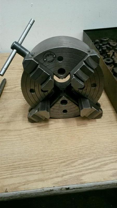lot 40 image: Cushman Chuck CO. Lathe HeadChuck Made In Ha...
