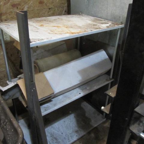 Roller Cart & Shelf