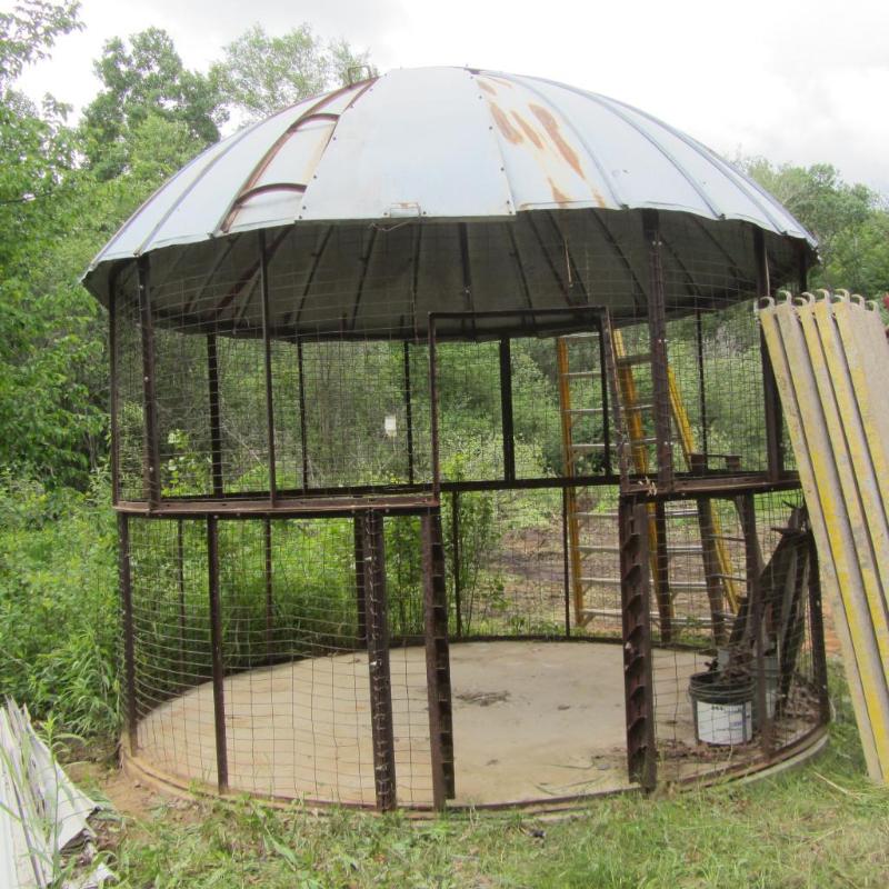 Round Corn Crib