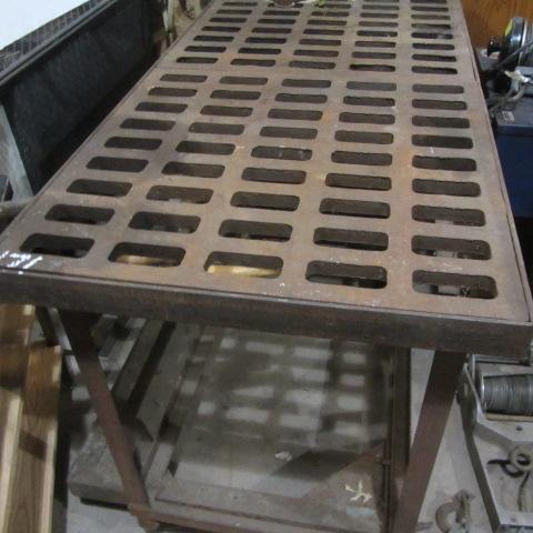 Heavy Metal Slotted Table