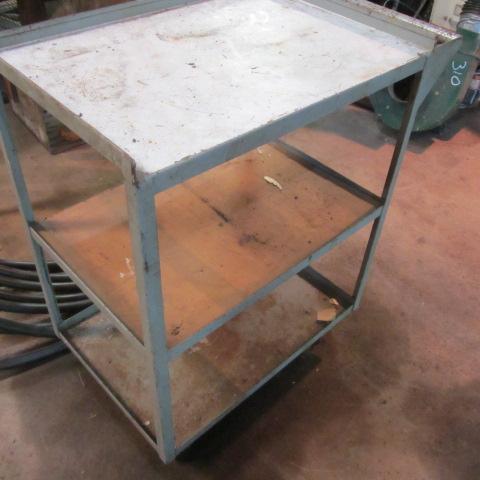 Metal Roller Shop Cart