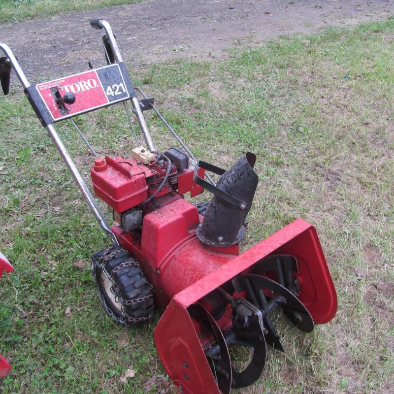 Toro 421 Snow Blower