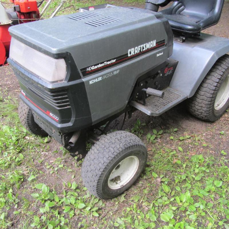 Craftsman Hd Garden Tractor 18Hp at Craftsman Riding Mower