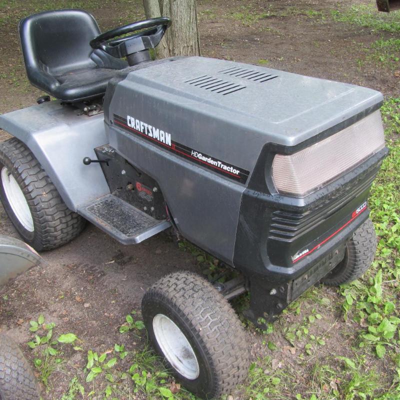 Craftsman Hd Garden Tractor 18Hp at Craftsman Riding Mower