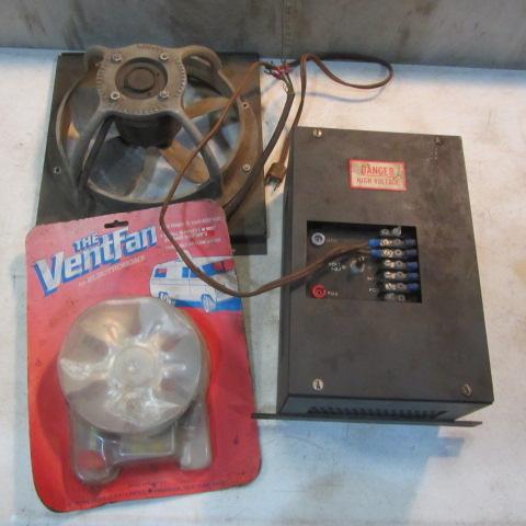 First Aid Kit, Vent Fans, Transformer