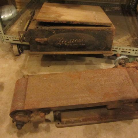 Antique postal Scale, Sears Belt Sander