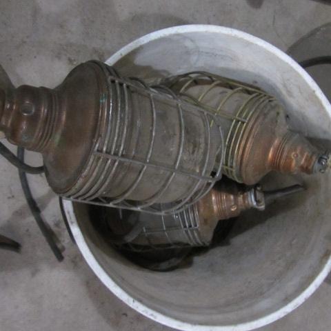 Vintage Copper Finished Lights