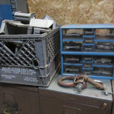 Stacking Organizers, Locks, Pins