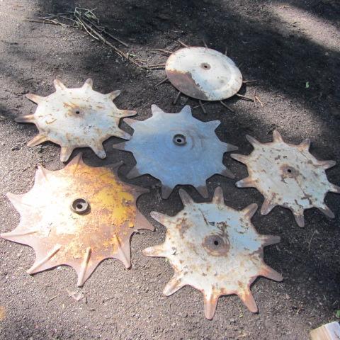 Six Disk Coulter Blades