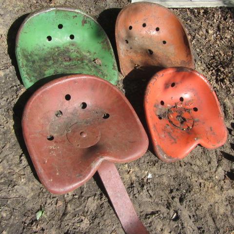 Four Tractor Seats