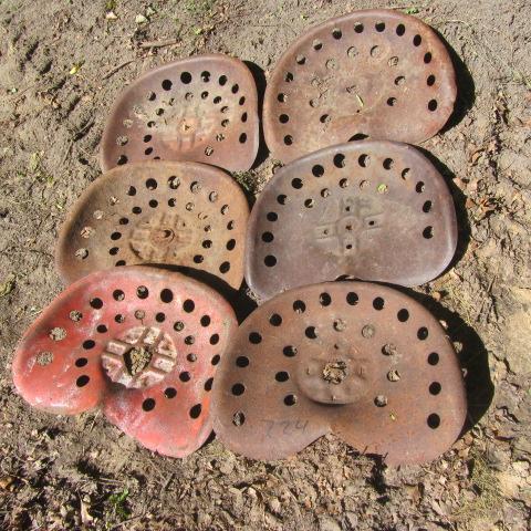 Six Tractor Seats