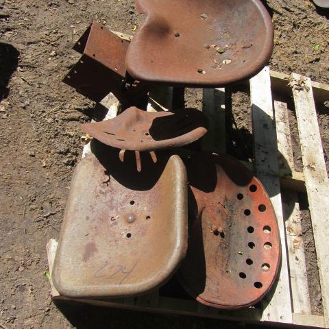 Four Tractor Seats