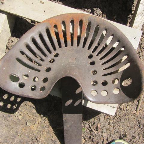 Cast Iron Tractor Seat