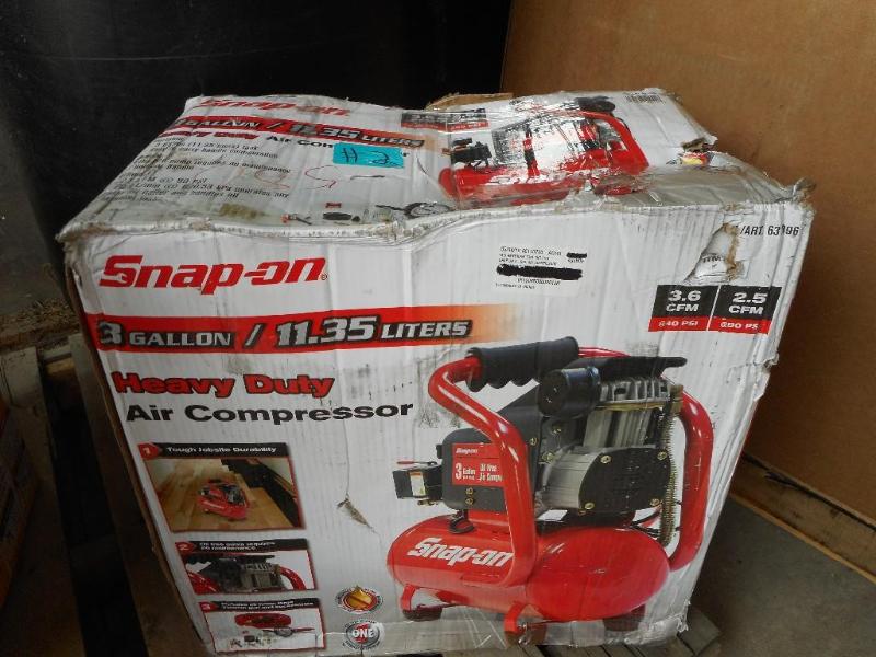 Snap On 3 Gal Air Compressor