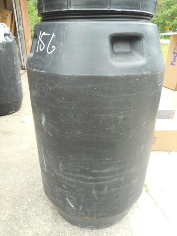 58 Gal Plastic Barrel