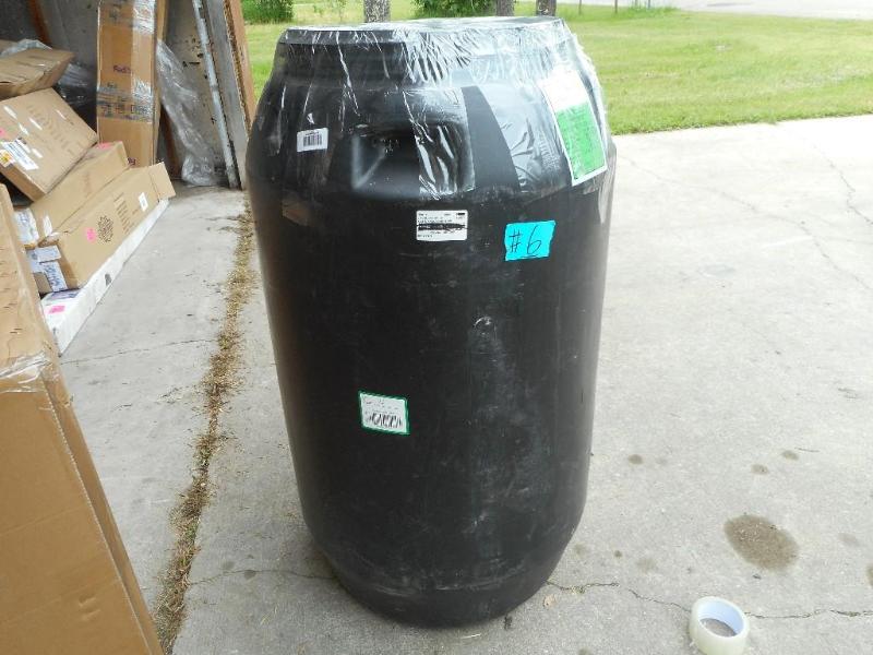 58 Gal Plastic Barrel