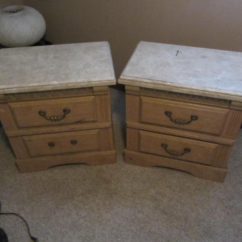 Pair Nightstands
